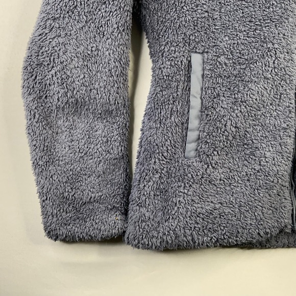 Patagonia Fleece Jacket Full Zip Gray Women's Medium Cozy Warm Outdoor - Picture 6 of 8